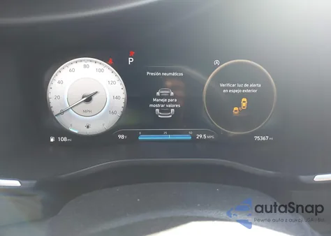 2021 Hyundai Santa Fe Sel z USA, uszkodzony, nr VIN 5NMS34AJ8MH306920